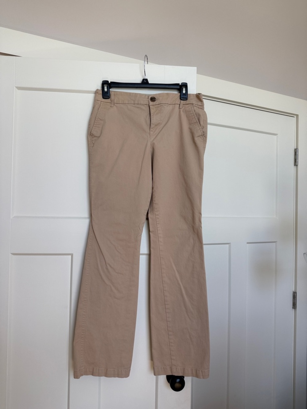 Old Navy Tan Boot-Cut Chinos